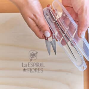 Set pinzas y tijeras de precisión para manualidades