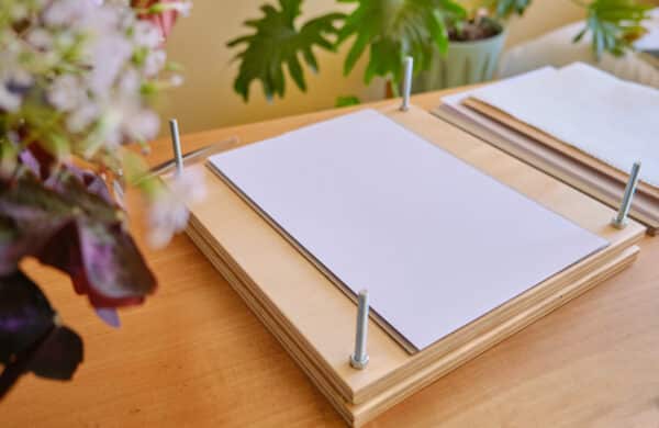 Kit de Prensado de Flores | Prensa de madera + materiales y herramientas - Imagen 5