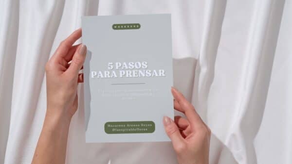 Paso a paso para Prensar Flores – Guía completa en PDF